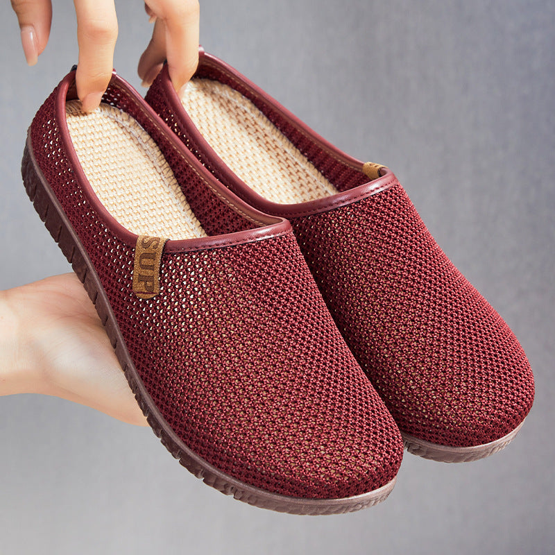 Dame Åndbar Slip-On Sko lavet af let netmateriale Stilla