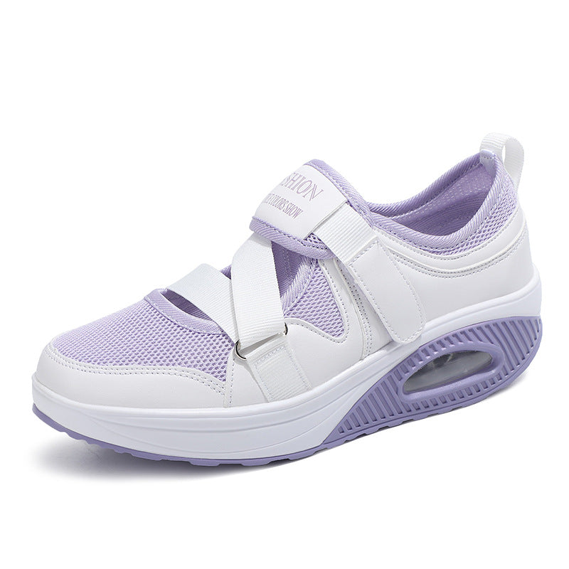 Herrer Let Mesh Komfort Sneakers Stilla