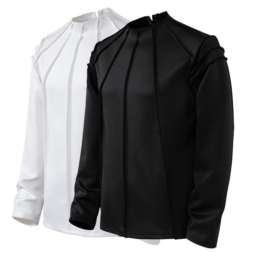 Elegant Langærmet Strikoverdel Stilla