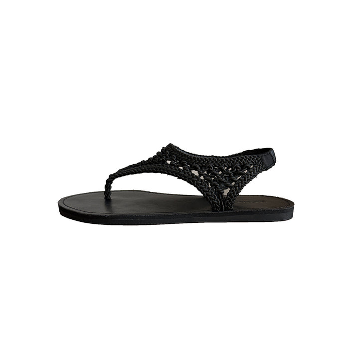 Dame Flettet Tå Sandaler Stilla