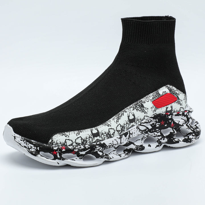 Dame Sneakers med høj skaft og innovativ dæmpning Stilla