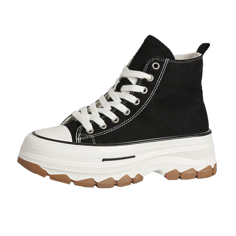 Dame Chunky High-Top Sneakers med skridsikker sål og moderigtig profilering Stilla
