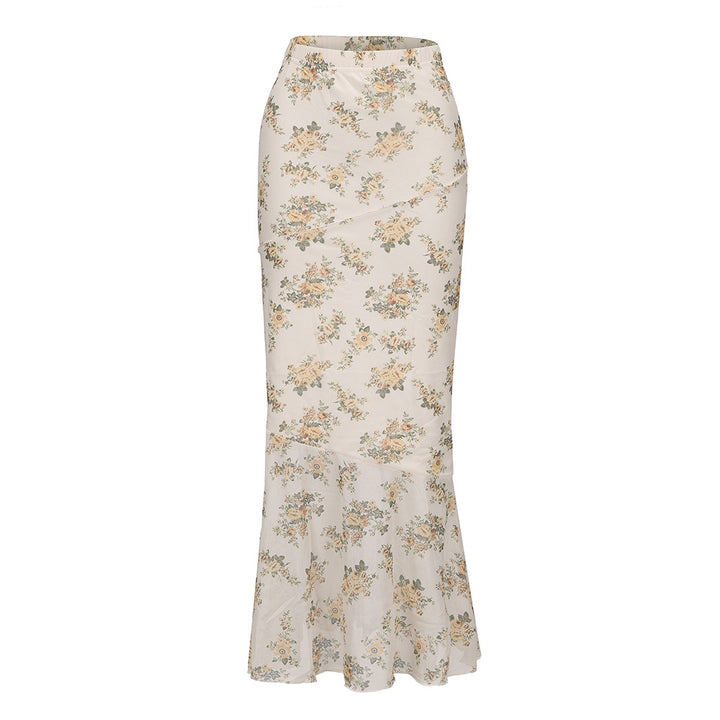 Femme Floral Print Maxiskirt Stilla