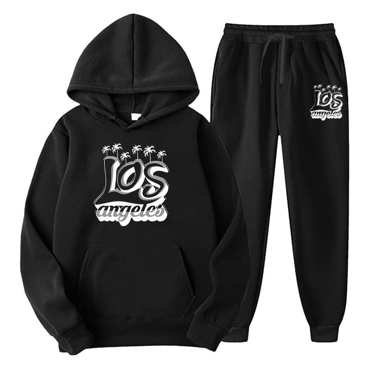 Kvindernes Sporty Hoodie og Joggingbukser Sæt Skovae