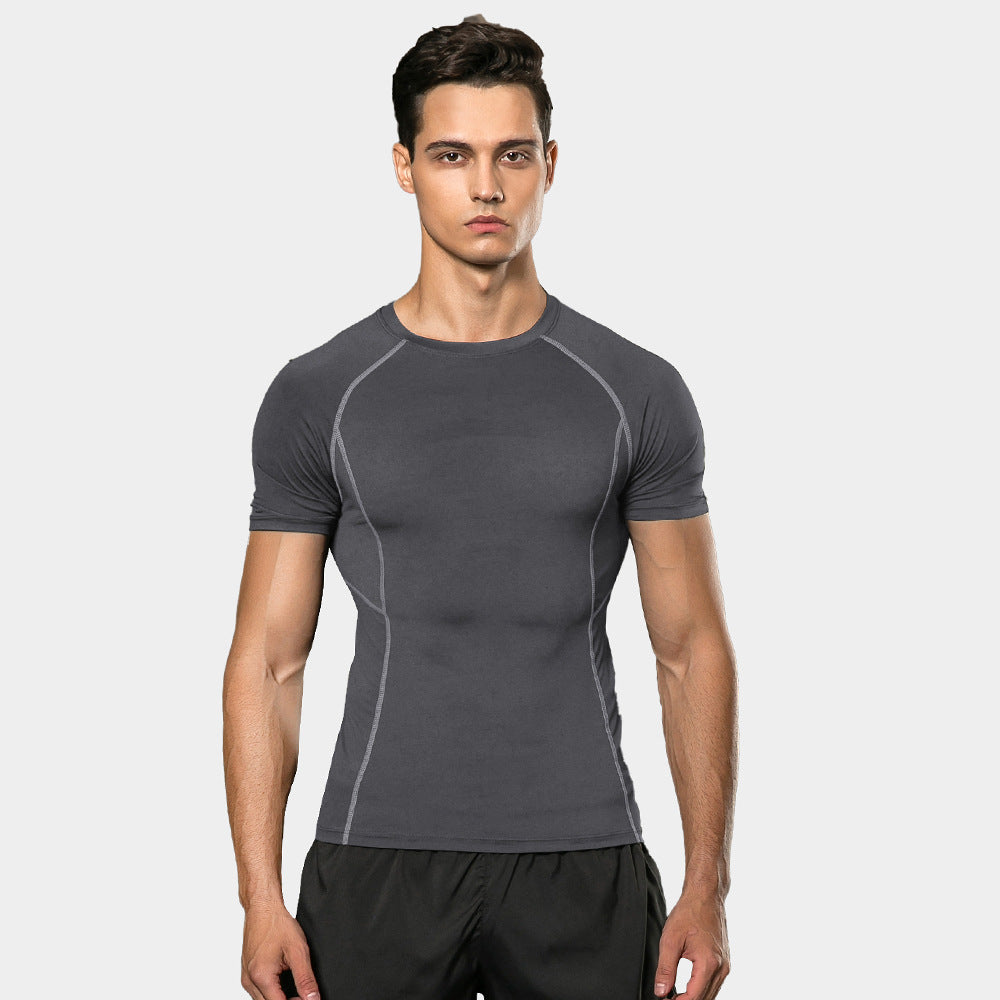 Herrer Funktionelt Sport-T-Shirt med ergonomisk snit og åndbar teknologi Stilla