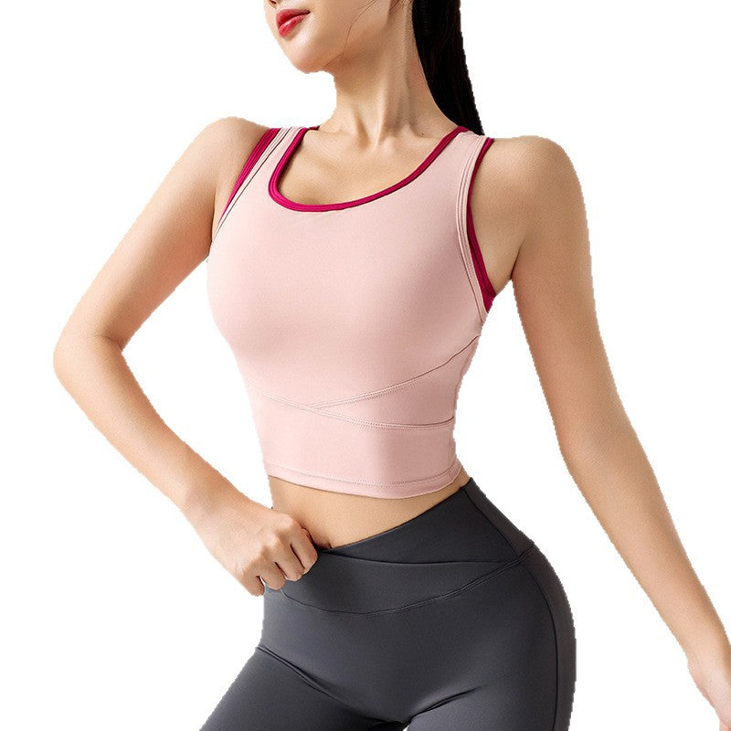 Dame Sport-Bustier med åndbart materiale og stilfuldt design Stilla