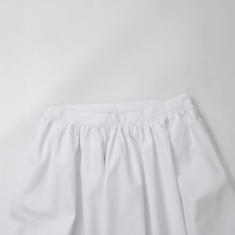 Dame Højt Skårede Plisseret Mini Skirt Stilla