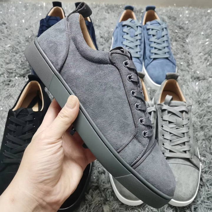 Mænds fritids læder sneakers Stilla