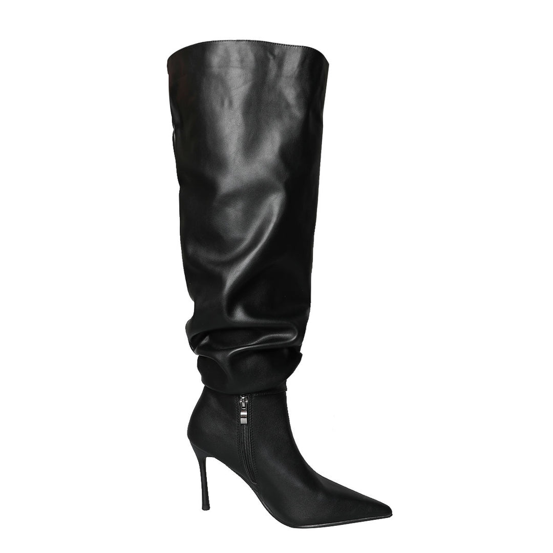 Femme Over-the-Knee Slouchy Stiletto Støvler Stilla 1749742533