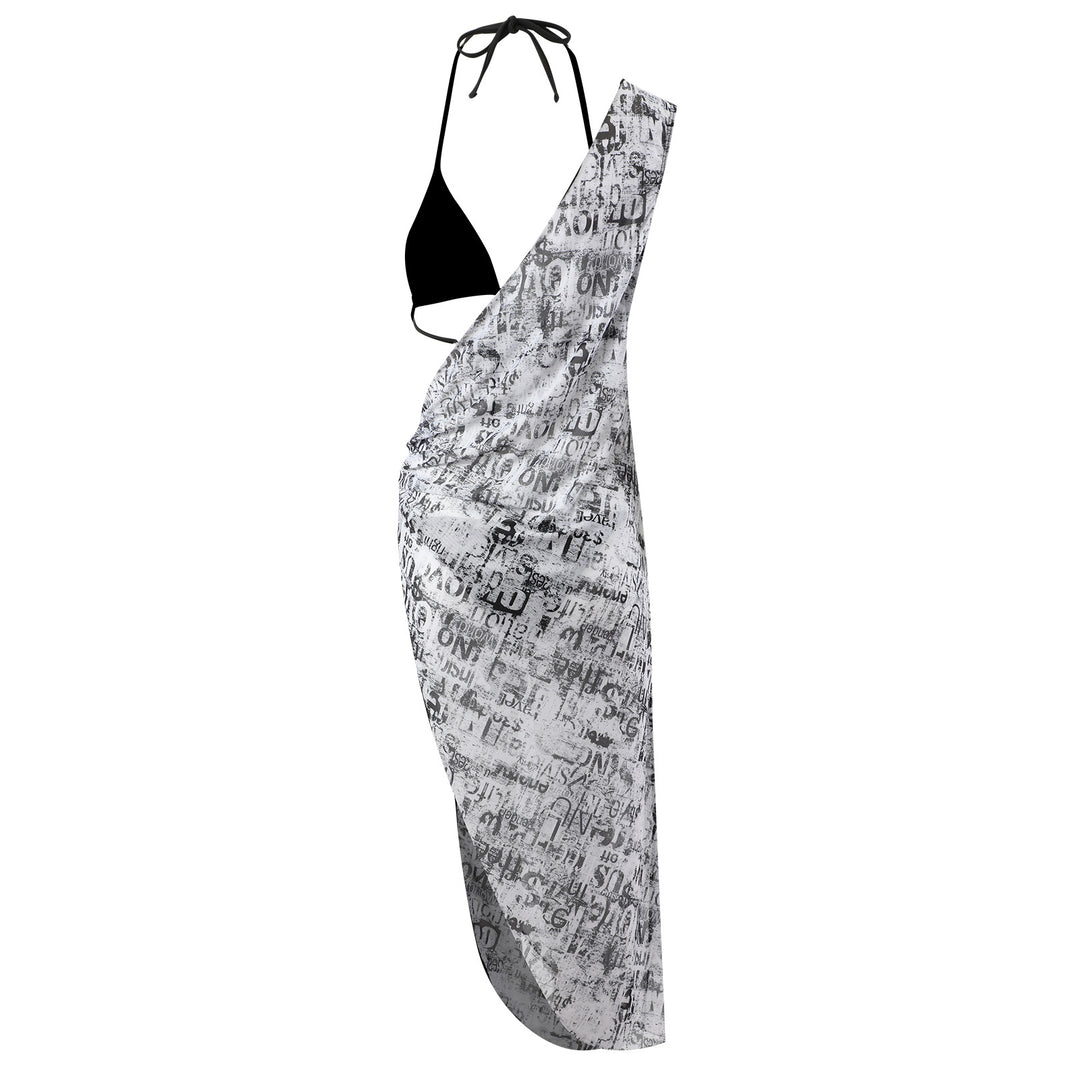 Damebadedragt med stilfuld cover-up Stilla