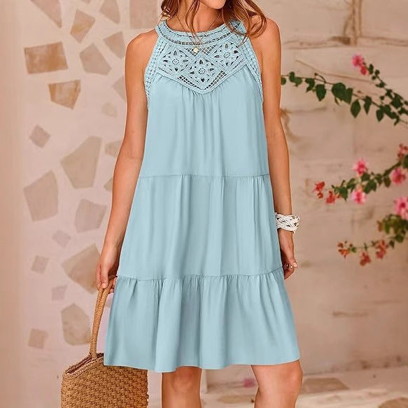 Dame Boho Chic Sommerkjole Stilla