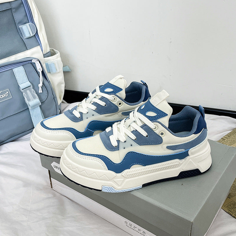Dame mode sneakers med dynamisk profil og polstret indersål Stilla