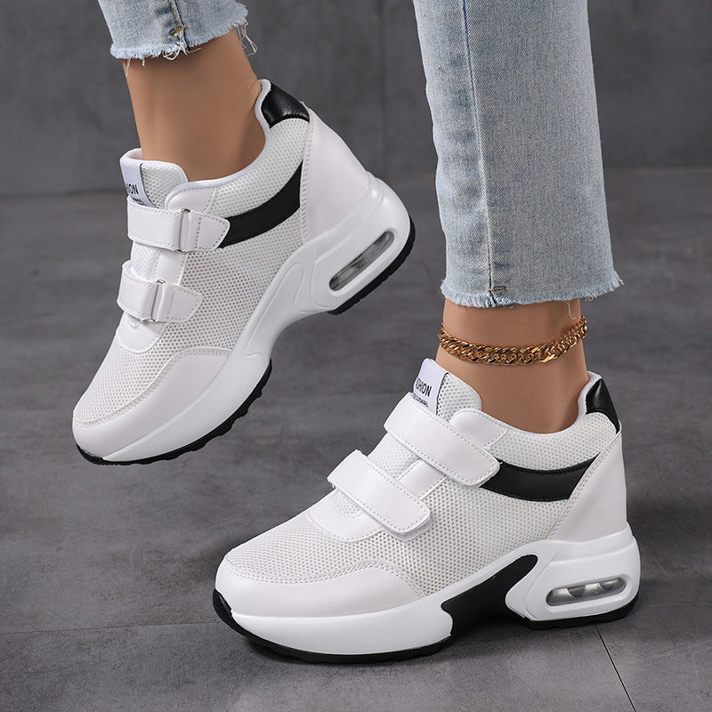 Dame Sneakers med velcro og luftpolstring Stilla