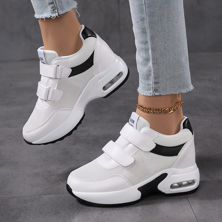 Dame Sneakers med velcro og luftpolstring Stilla