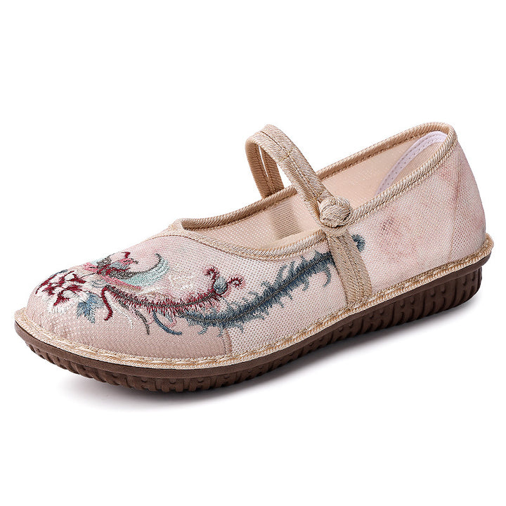 Femme Bestikket Mary Jane Flade Stilla