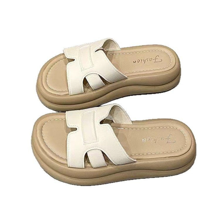 Dame komfort-sandaler med moderne knude-design og ergonomisk dæmpning Stilla