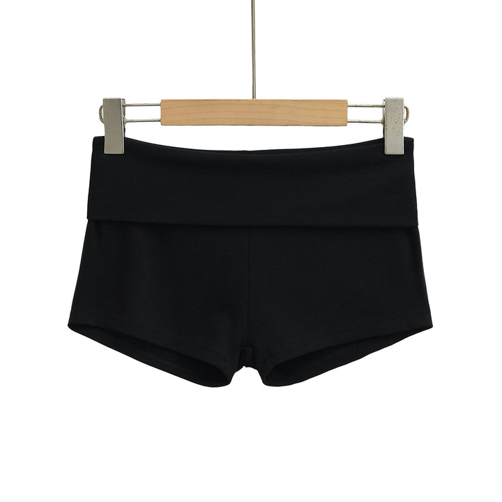 Dame Sportliche Høj talje shorts med elastisk komfortbånd Stilla