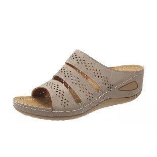 Dame Komfortable Clogs med modigt perforeringsdesign og ergonomisk fodseng Stilla