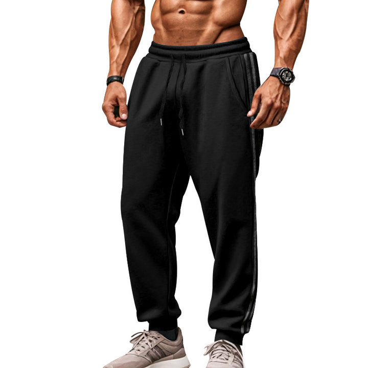 Herrer Sporty Joggingbukser med side striber Stilla
