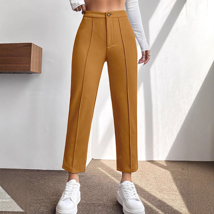 Damer elegant chinos med tætsiddende pasform Skovae