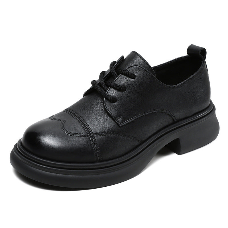 Herre Klassiske Snørebånd Formelle Oxfords med Chunky-Sål Stilla