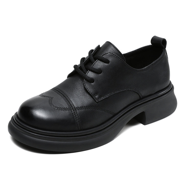 Herre Klassiske Snørebånd Formelle Oxfords med Chunky-Sål Stilla