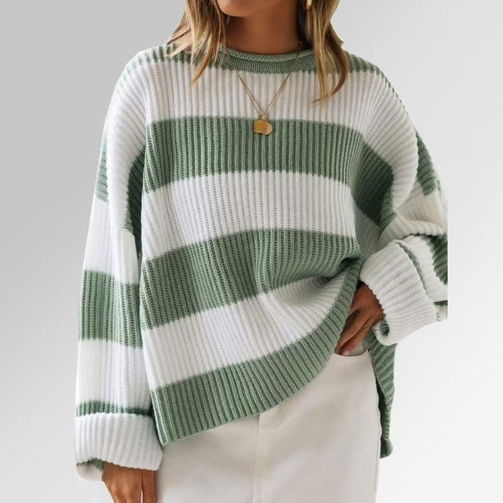 Dame elegant oversized pullover Stilla