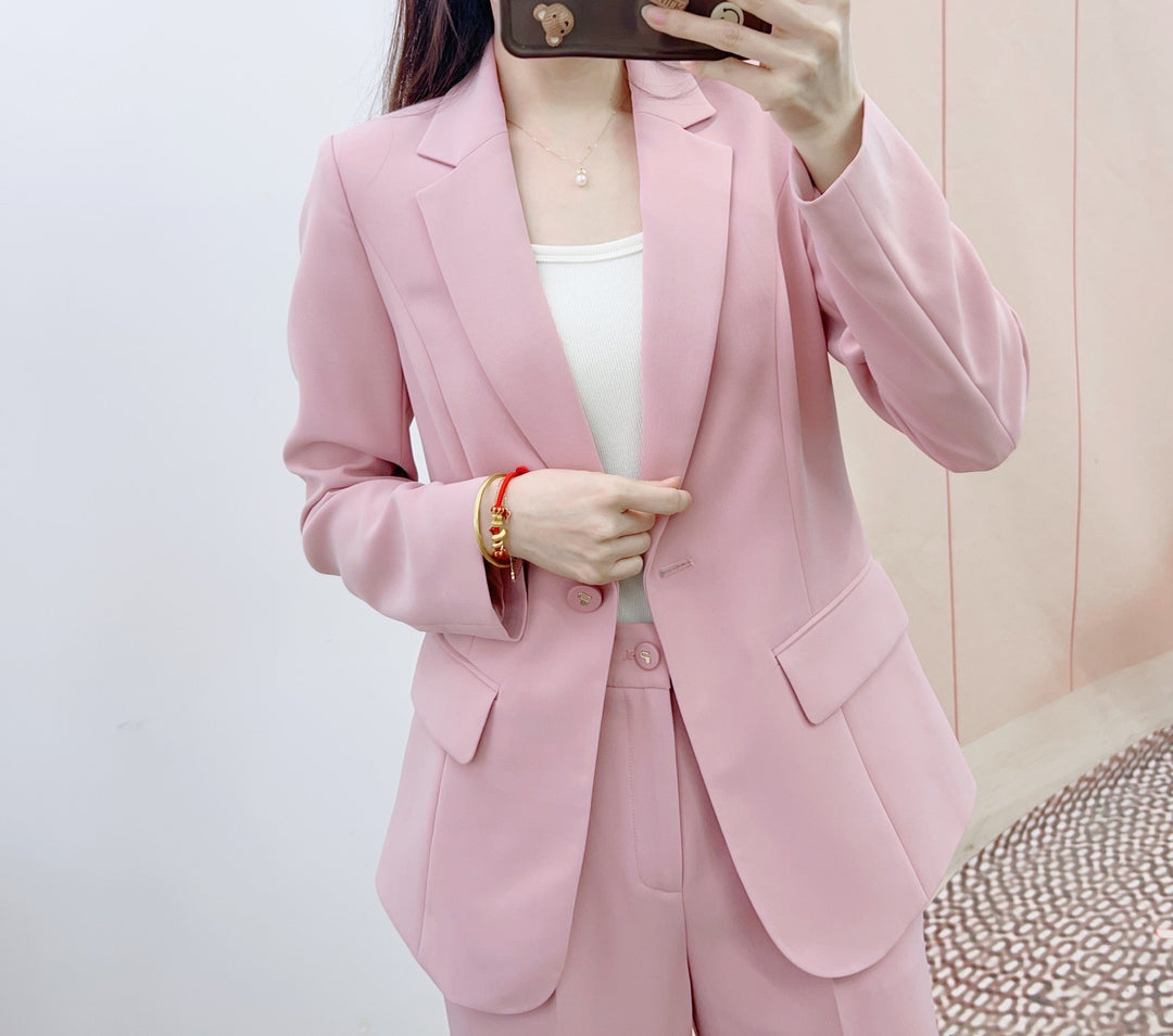 Dame Elegant Blazer med omfattende lommer og fashionable snit Stilla