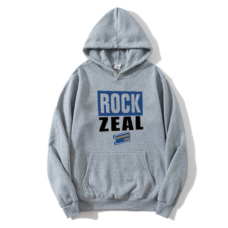 Dame hoodie med afslappet grafisk design Skovae