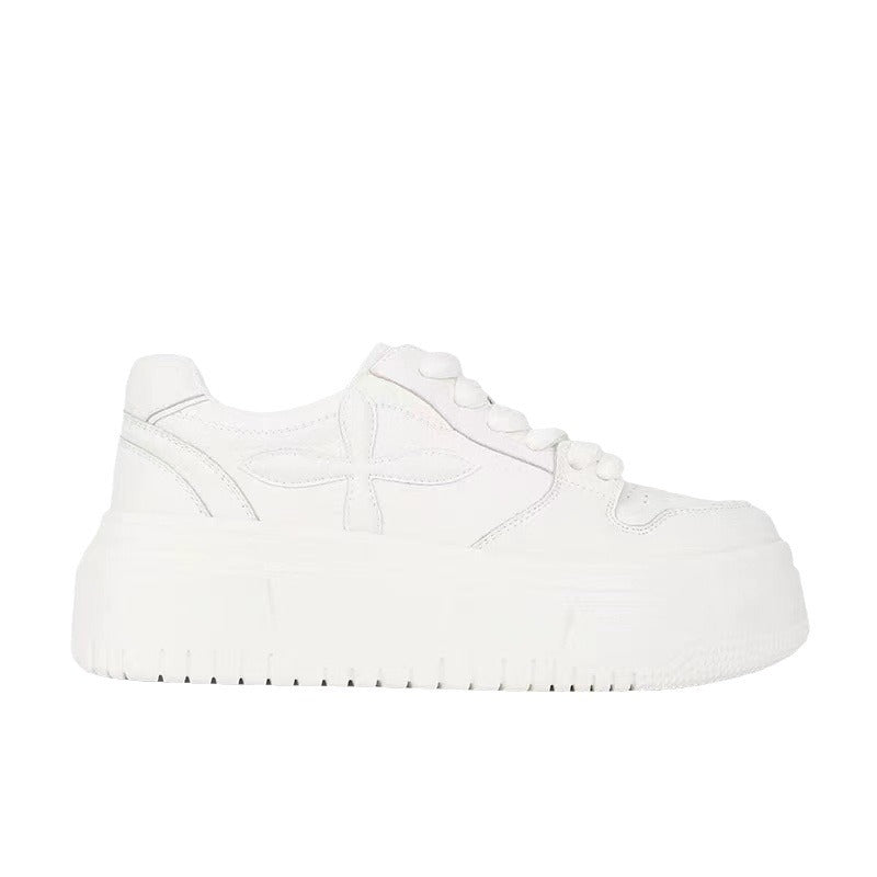Dame Chunky Platform Sneakers med strukturerede detaljer Stilla