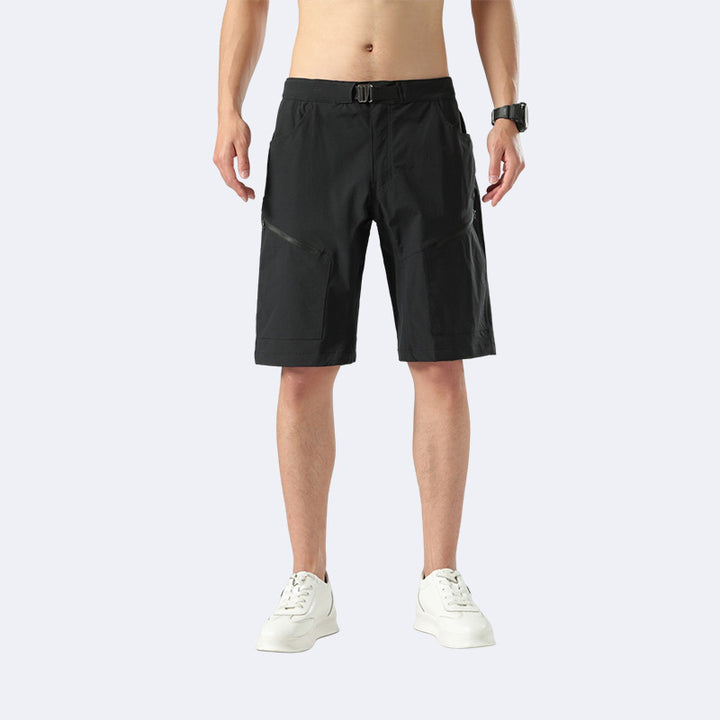 Herren alsidige Adventure-Shorts med justerbar talje og praktiske lommer Stilla