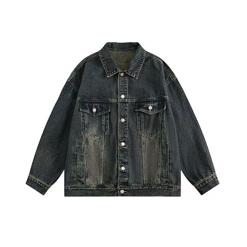 Kvinders denimjakke med vintagevask og praktiske lommer Stilla