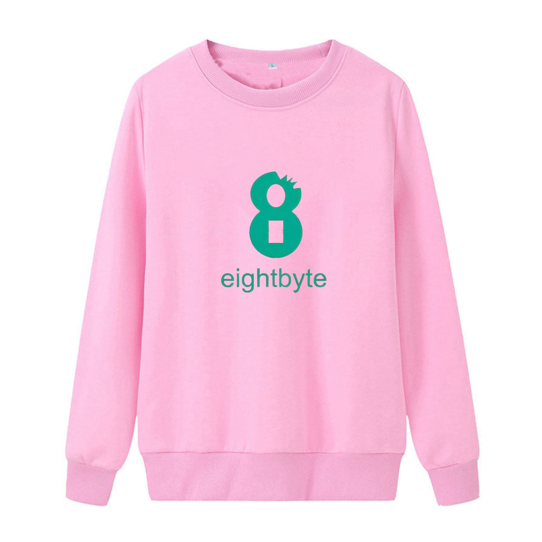 Kvindernes hyggelige sweatshirt med modern print Skovae