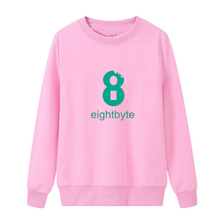 Kvindernes hyggelige sweatshirt med modern print Skovae