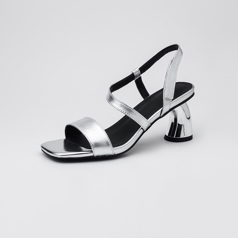 Femme Stilfulde Strappy Blokhæl Sandaler Stilla