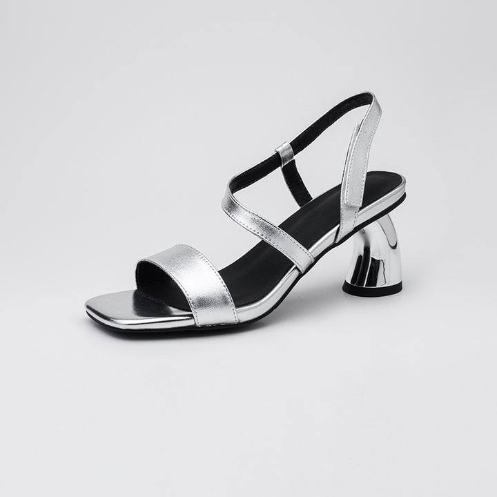 Femme Stilfulde Strappy Blokhæl Sandaler Stilla