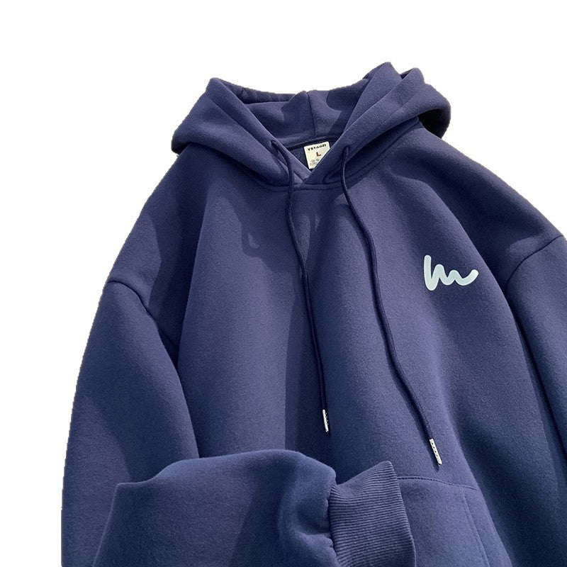 Dame hoodie med en afslappet oversized pasform og microfibermateriale af høj kvalitet Skovae