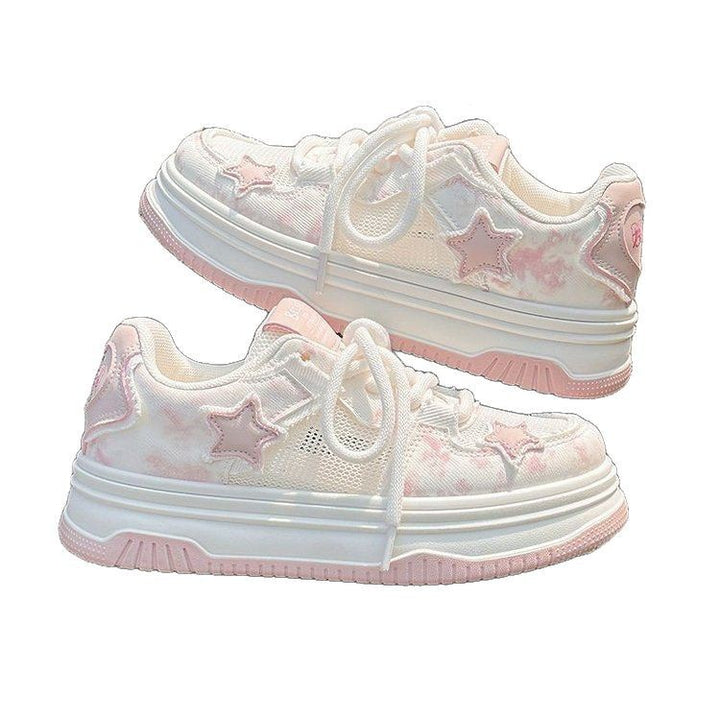 Dame Sporty Sneakers med stilfuldt blomstermønster Stilla