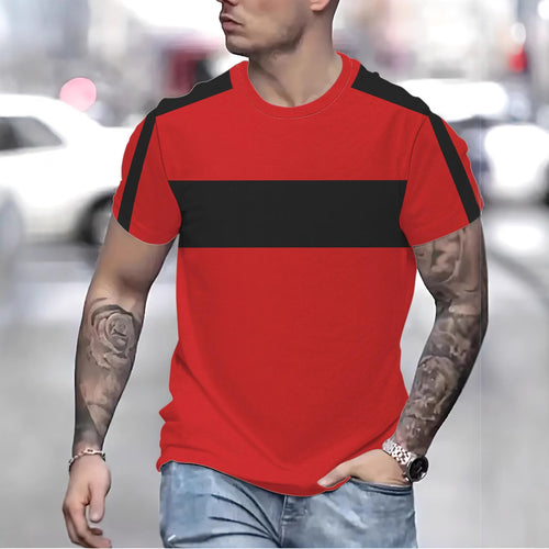 Herre sport T-shirt med innovativt skulderdesign og åndbare egenskaber Stilla