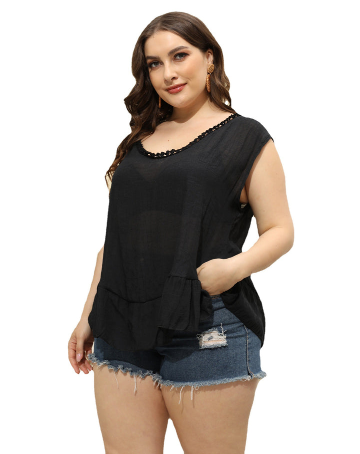Femme Flowing Rüscheskørt Top Stilla