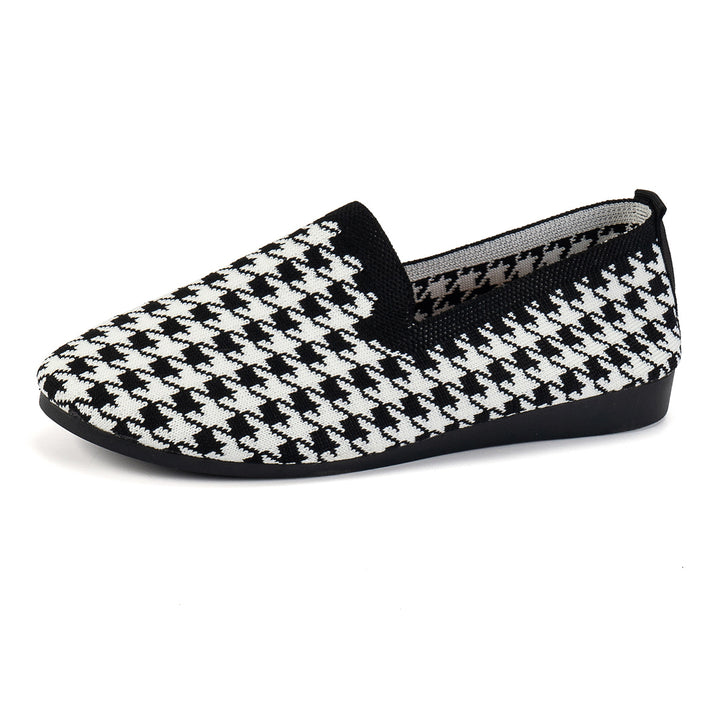 Dame Slip-On Sneakers med innovativt hørmønster og fleksibel sål Stilla