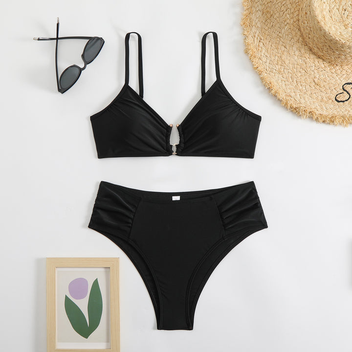 Dame Højtalje Bikini-Sæt med justerbare stropper Stilla