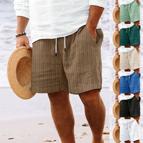 Herrer fritids strandshorts med strækbar snor Stilla