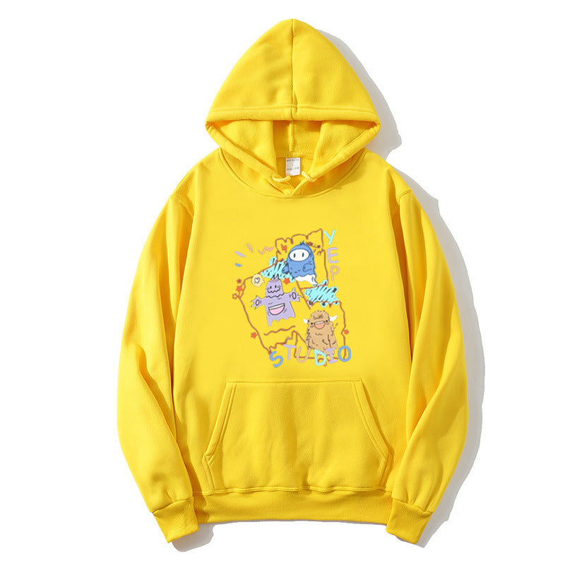 Kvinders hoodie med legende tegneserie design Skovae