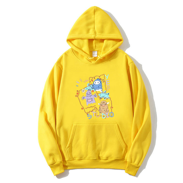 Kvinders hoodie med legende tegneserie design Skovae