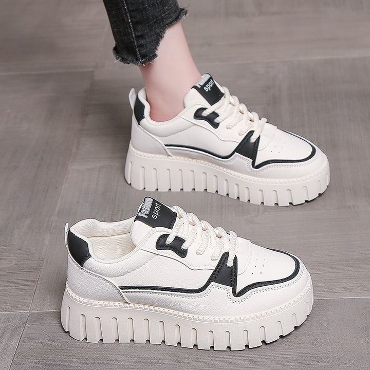 Dame Chunky Sneakers med innovativt såleprofil og moderigtigt overmateriale Stilla