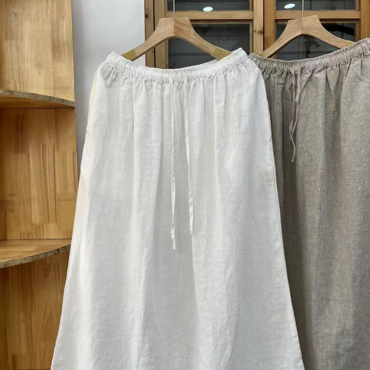 Femme Let Maxi-Nederdel med justerbar snor Stilla