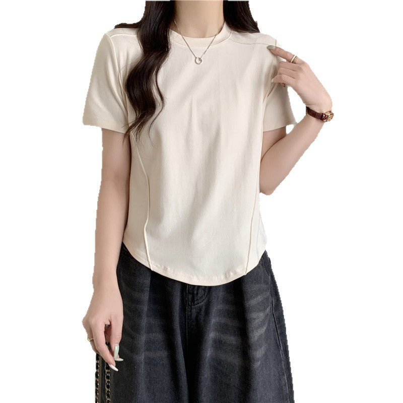 Femme Classic Korte Ærmer Boxy T-Shirt Stilla