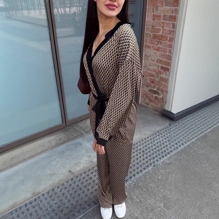 Damer Elegant Kimono-Sæt med bredt ærme Stilla