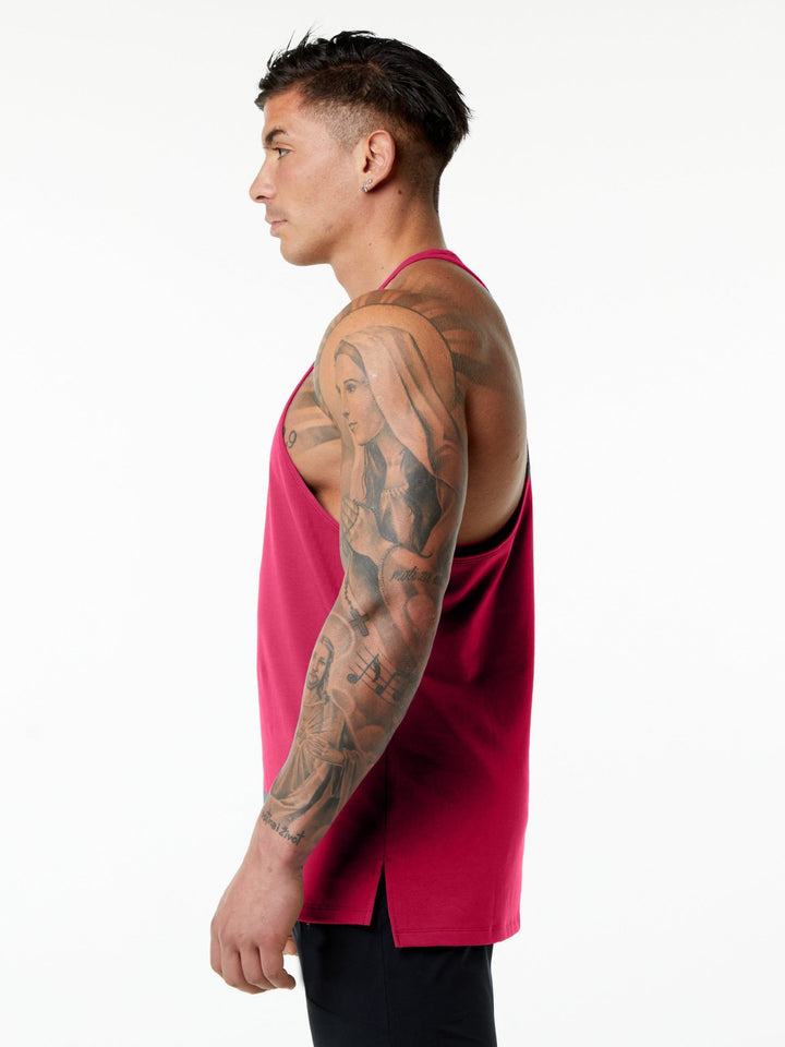 Herrer fantastisk fitness-træning tanktop med racerback-design og svedtransporterende materiale Stilla